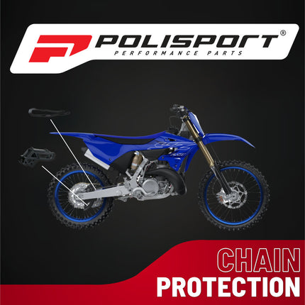 Polisport Motocross Motorcycles (MX) Chain Guide & Chain Slider for Yamaha YZ250F/450F (2009-13), Dirt Bikes - Guide and Slider with Bushings, Easy Bolt-On Installation for Motocross & Off-Road Bikes