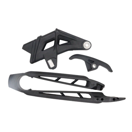 Polisport Motocross Motorcycles (MX) Chain Guide, Slider, & Tensioner for KTM SX, SXF, EXC, EXCF Models (2007-2011) Dirt Bikes - Ideal for Motocross, Enduro, and Off-Road Riding -