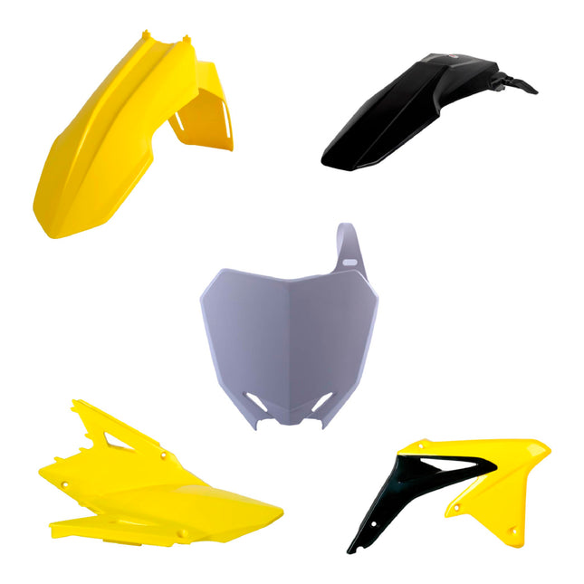 Polisport Motocross (MX) Replica Plastic Kit for Suzuki RMZ 450 (2008-17) Dirt Bike