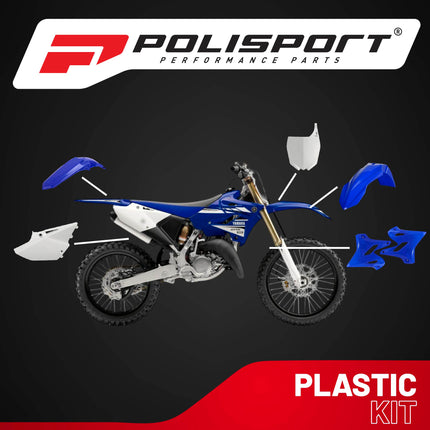 Polisport Motocross (MX) Replica Plastic Kit for Yamaha YZ 125/250 (2015-20) Dirt Bike