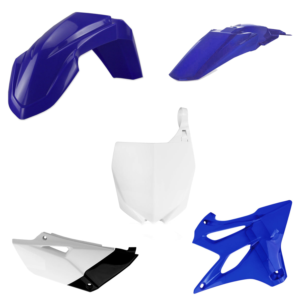 Polisport Full Plastic Kit for Yamaha YZ 85 (2015-21) - Blue/White