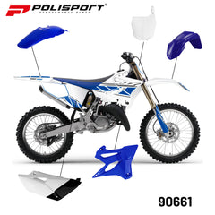 Polisport Full Plastic Kit for Yamaha YZ 85 (2015-21) - Blue/White