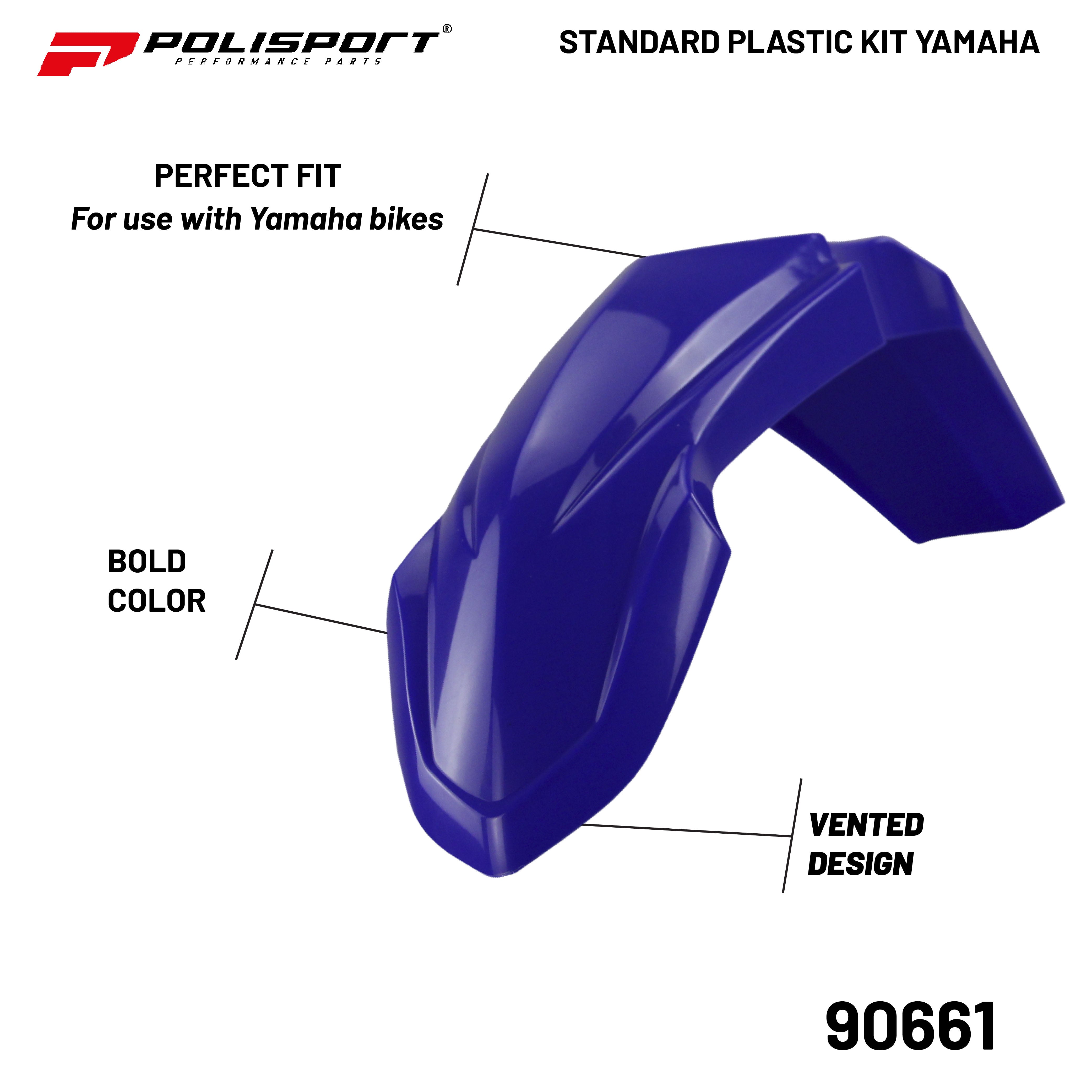 Polisport Full Plastic Kit for Yamaha YZ 85 (2015-21) - Blue/White