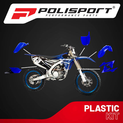Polisport Motocross (MX) Replica Plastic Kit for Yamaha YZ 250F (2014-18) Dirt Bike