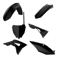 Polisport Motocross (MX) Replica Plastic Kit for Honda CRF 450R (2017-20) Dirt Bike – OEM Quality, Durable, Flexible & Perfect Fit – Black
