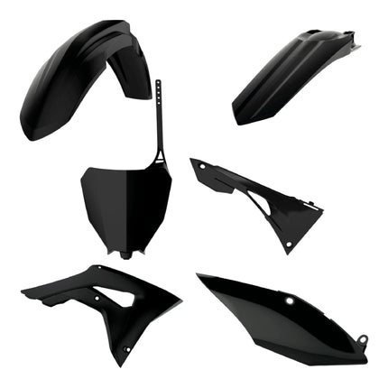 Polisport Motocross (MX) Replica Plastic Kit for Honda CRF 450R (2017-20) Dirt Bike – OEM Quality, Durable, Flexible & Perfect Fit – Black