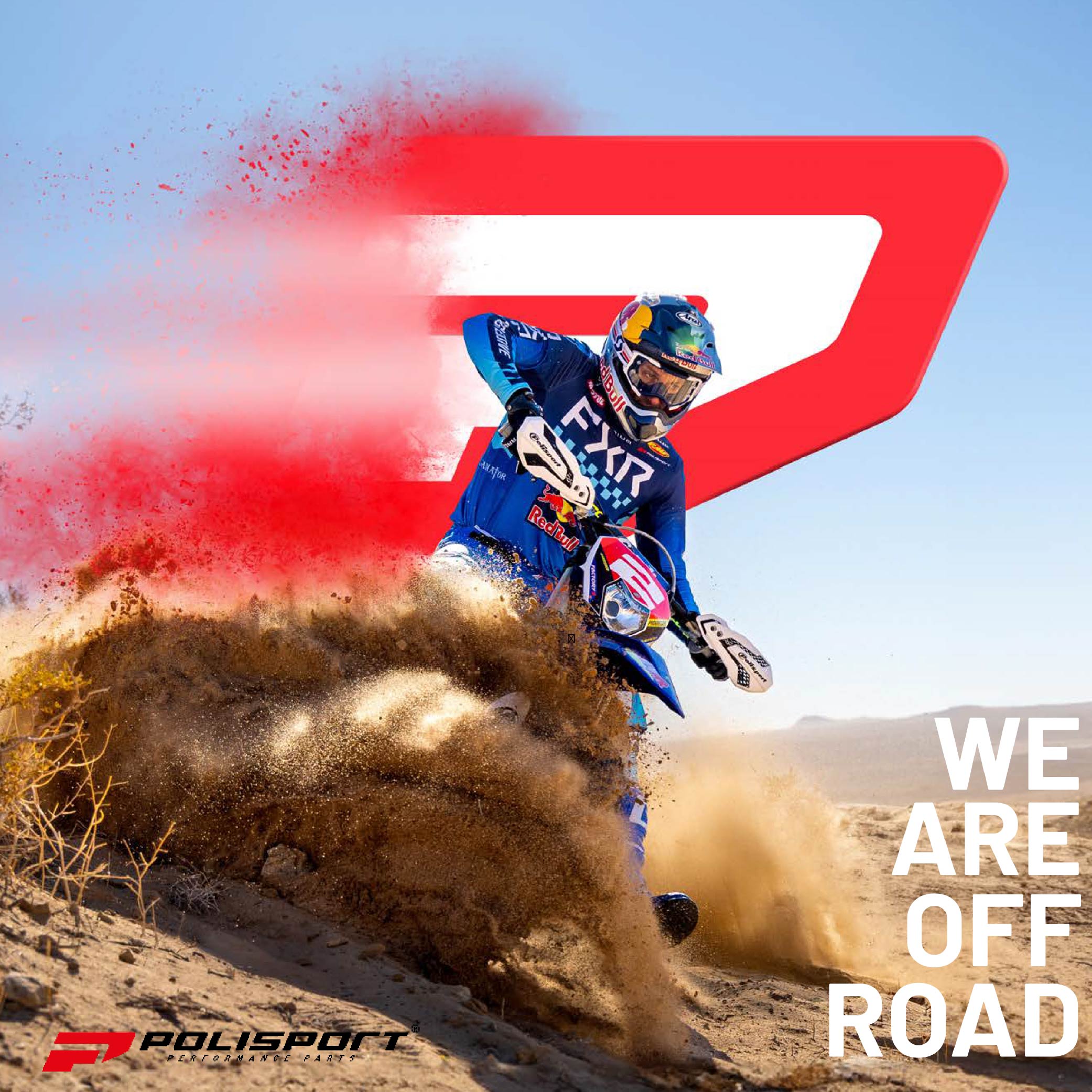 Polisport Motocross (MX) Replica Plastic Kit for Honda CRF 450R (2017-20) Dirt Bike – OEM Quality, Durable, Flexible & Perfect Fit – Red