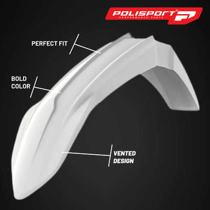 Polisport Motocross (MX) Replica Plastic Kit for Yamaha YZ 450F (2018-22) Dirt Bike