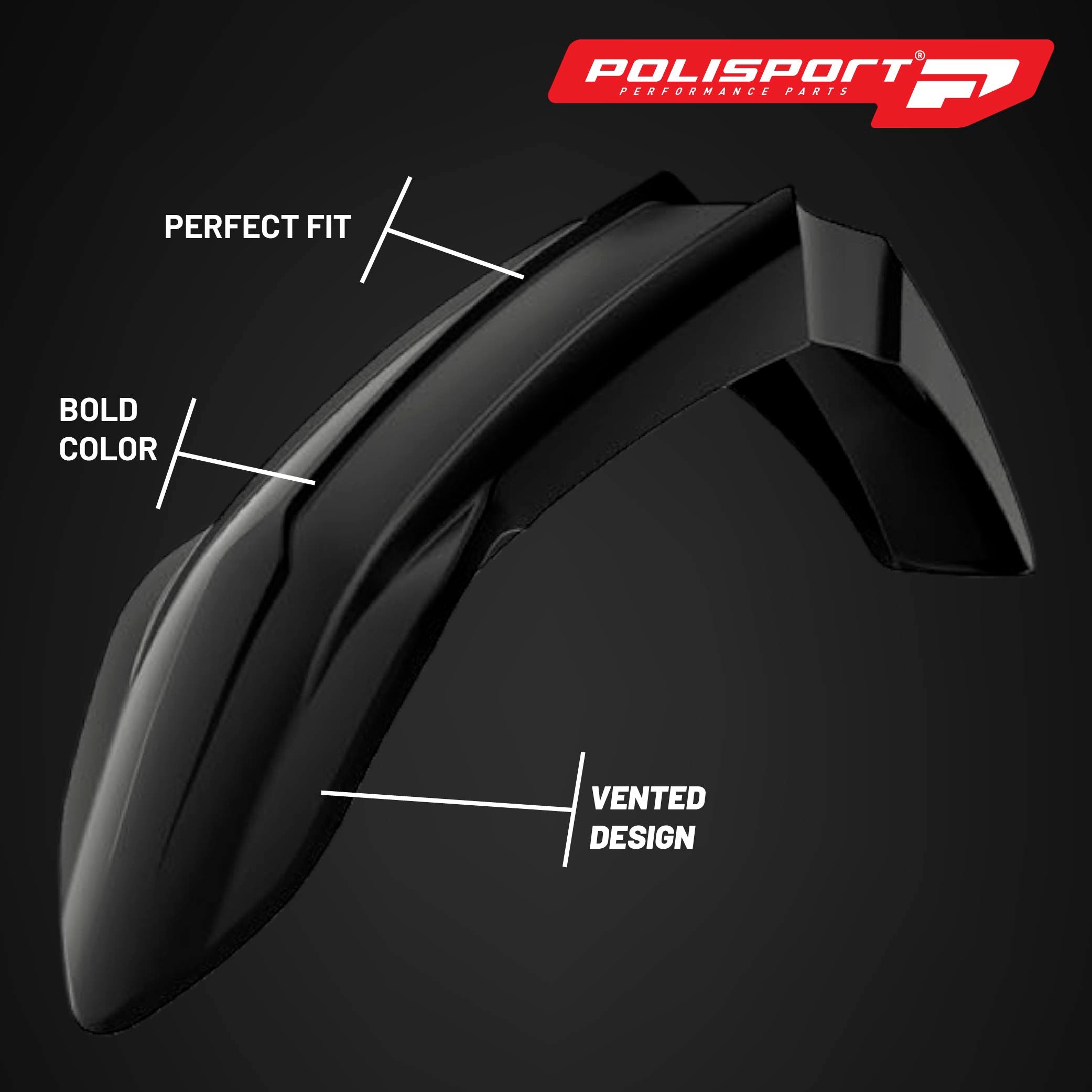 Polisport Motocross (MX) Replica Plastic Kit for Yamaha YZ 450F (2018-22) Dirt Bike