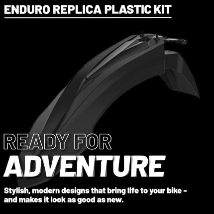 Polisport Motocross (MX) Replica Plastic Enduro Kit for Beta RR 2T/4T (2018-19) Dirt Bike