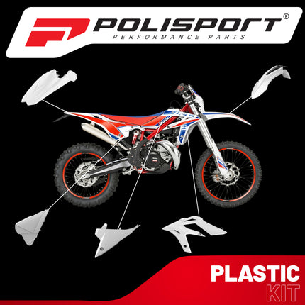 Polisport Motocross (MX) Replica Plastic Enduro Kit for Beta X-Trainer (2015-19) Dirt Bike
