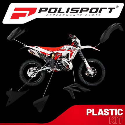 Polisport Motocross (MX) Replica Plastic Enduro Kit for Beta X-Trainer (2015-19) Dirt Bike