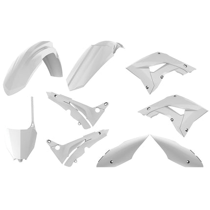 Polisport Motocross (MX) Restyling Kit for Honda CR125/250 (2004-07) Dirt Bike – OEM Quality, Durable, Flexible & Perfect Fit – White