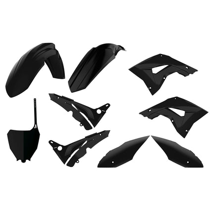 Polisport Motocross (MX) Restyling Kit for Honda CR125/250 (2004-07) Dirt Bike – OEM Quality, Durable, Flexible & Perfect Fit – Black