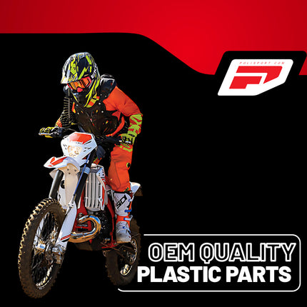 Polisport Motocross (MX) Restyling Kit for Honda CR125/250 (2004-07) Dirt Bike – OEM Quality, Durable, Flexible & Perfect Fit – Black