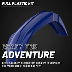 Polisport Motocross (MX) Replica Plastic Kit for Yamaha YZ 250F (2019-23) Dirt Bike