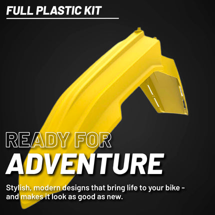Polisport Motocross (MX) Replica Plastic Kit for Suzuki RMZ 250 (2019-24) Dirt Bike