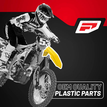 Polisport Motocross (MX) Replica Plastic Kit for Suzuki RMZ 250 (2019-24) Dirt Bike