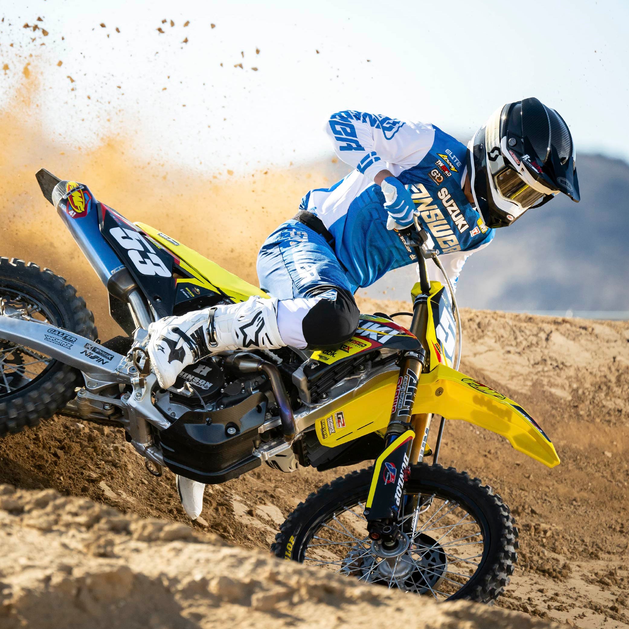 Polisport Motocross (MX) Replica Plastic Kit for Suzuki RMZ 250