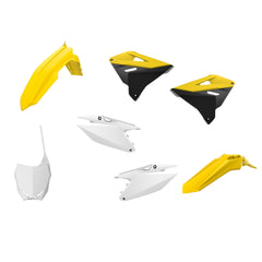 Polisport Restyling Kit Suzuki RM 125/250 (2001-08) OEM Quality (Yellow & White)