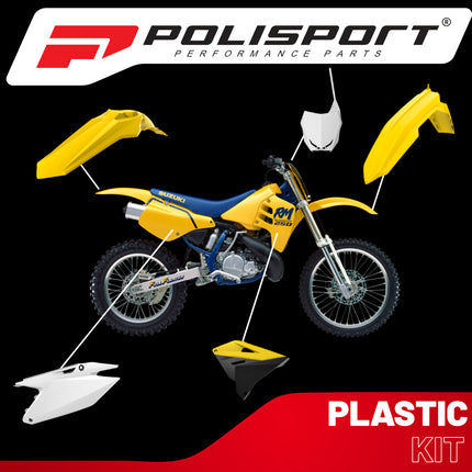 Polisport Motocross (MX) Restyling Kit for Suzuki RM 125/250 (2001-08) Dirt Bike