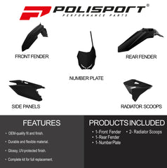 Polisport Motocross (MX) Restyling Kit for Suzuki RM 125/250 (2001-2008) Dirt Bike