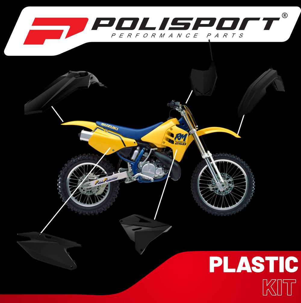 Polisport Motocross (MX) Restyling Kit for Suzuki RM 125/250 (2001-2008) Dirt Bike