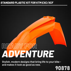 Polisport Plastic Restyling Kit for KTM EXC/EXC-F/XC-W/XCF-W (14-16)