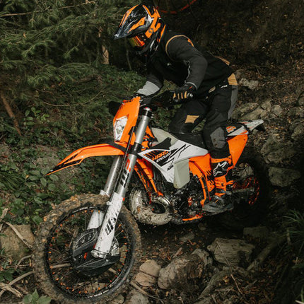 Polisport Motocross (MX) Restyling Kit for KTM EXC/EXC-F/XC-W/XCF-W (2014-16) Dirt Bike – OEM Quality, Durable, Flexible & Perfect Fit – Orange/White