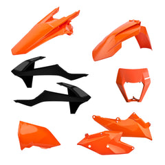 Polisport Standard Replica Plastic Kit KTM ECX/ECX-F/XC-W/XCF-W(17-19) OEM Color