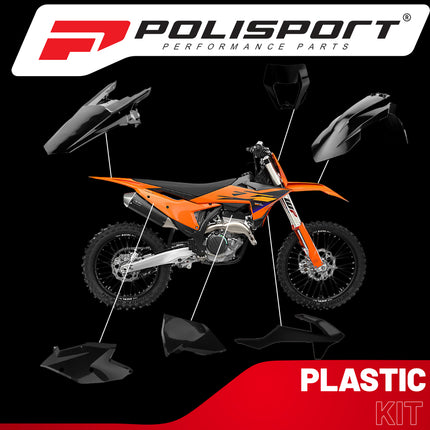 Polisport Motocross (MX) Replica Plastic Enduro Kit for KTM EXC/EXC-F & XC-W/XCF-W (2017