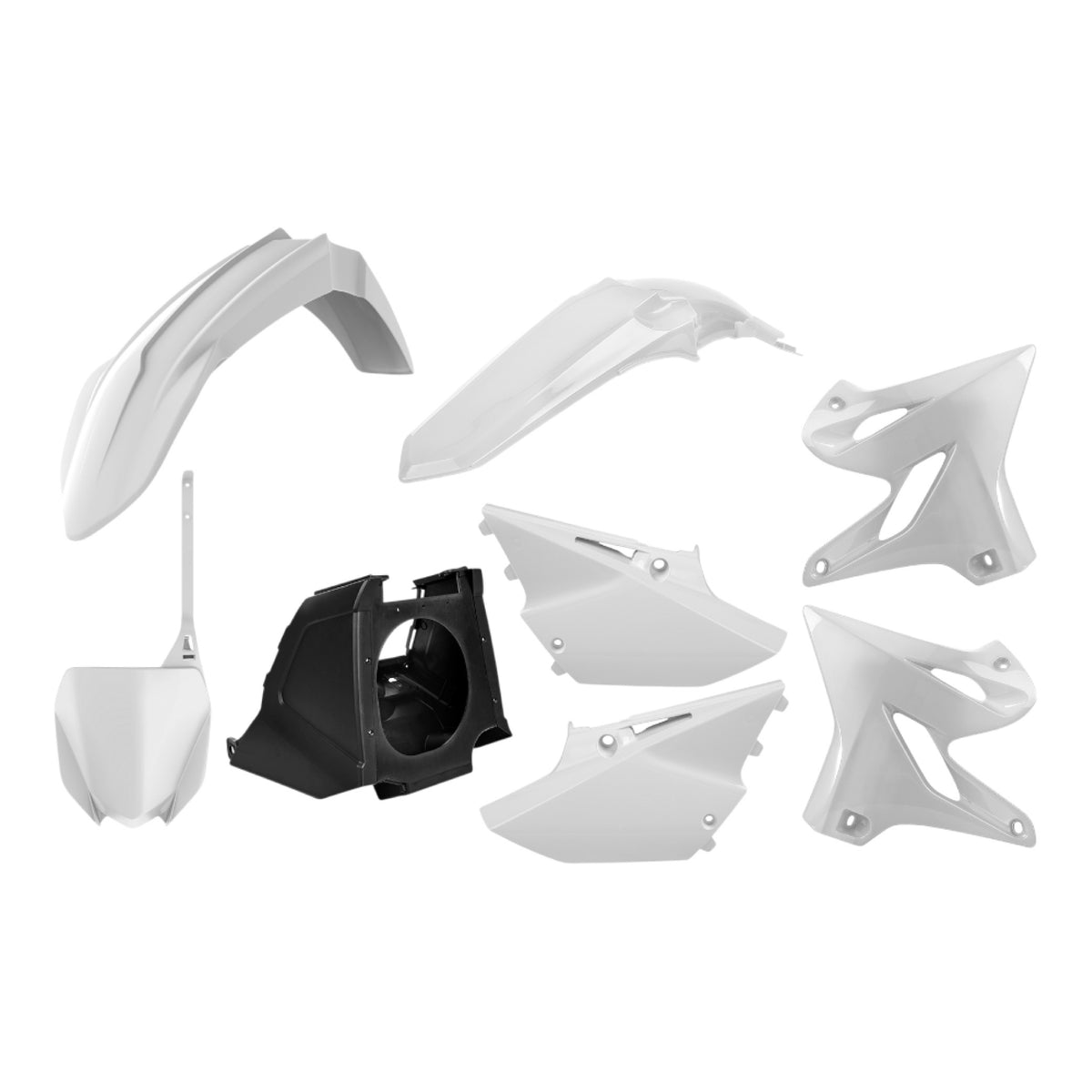 Polisport Restyling Plastic Kit Yamaha YZ 125/250 (2002-2021) OEM Quality- White