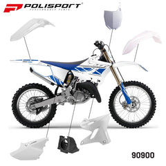 Polisport Restyling Plastic Kit Yamaha YZ 125/250 (2002-2021) OEM Quality- White