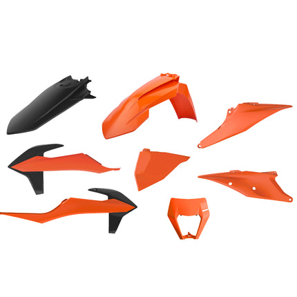 Polisport Motocross (MX) Replica Plastic Enduro Kit for KTM EXC/EXC-F/XC-W/XCF-W (2022) Dirt Bike