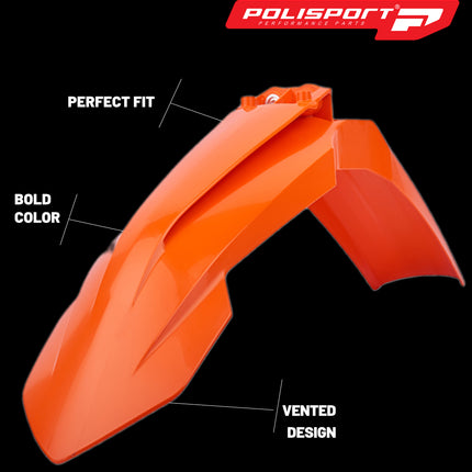 Polisport Motocross (MX) Replica Plastic Enduro Kit for KTM EXC/EXC-F/XC-W/XCF-W (2022) Dirt Bike