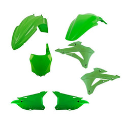 Polisport Plastic Restyling Kit for Kawasaki KX 85/100/112 (2014-2021) Green