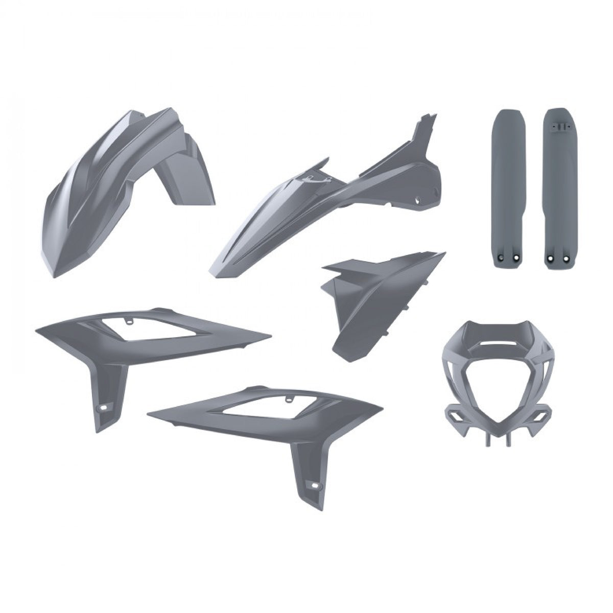 Polisport Plastic Restyling Kit for Beta RR 2T/4T (2020-2022) Grey
