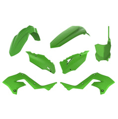 Polisport Motocross (MX) Restyling Kit for Kawasaki KX 125/250 (2003-2008) Dirt Bike – OEM Quality, Durable, Flexible & Perfect Fit – Green