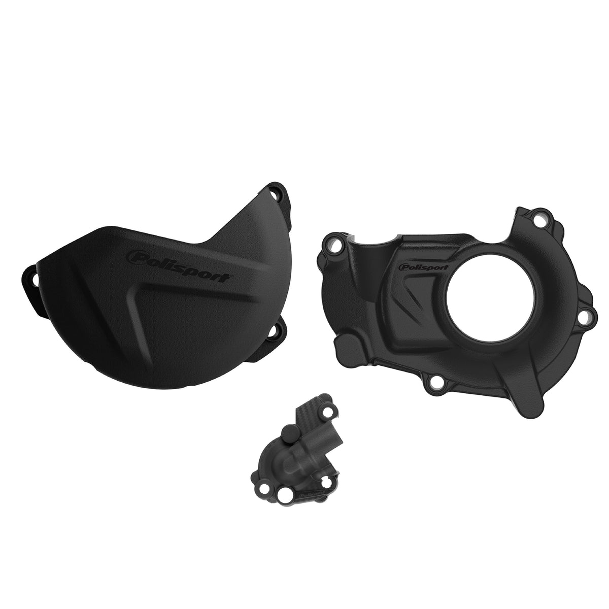 Polisport Clutch & Ignition Cover Protector Kit For YZ450F 18-24 WR450F/YZ450FX 19-24