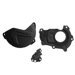 Polisport Clutch & Ignition Cover Protector Kit For YZ450F 18-24 WR450F/YZ450FX 19-24