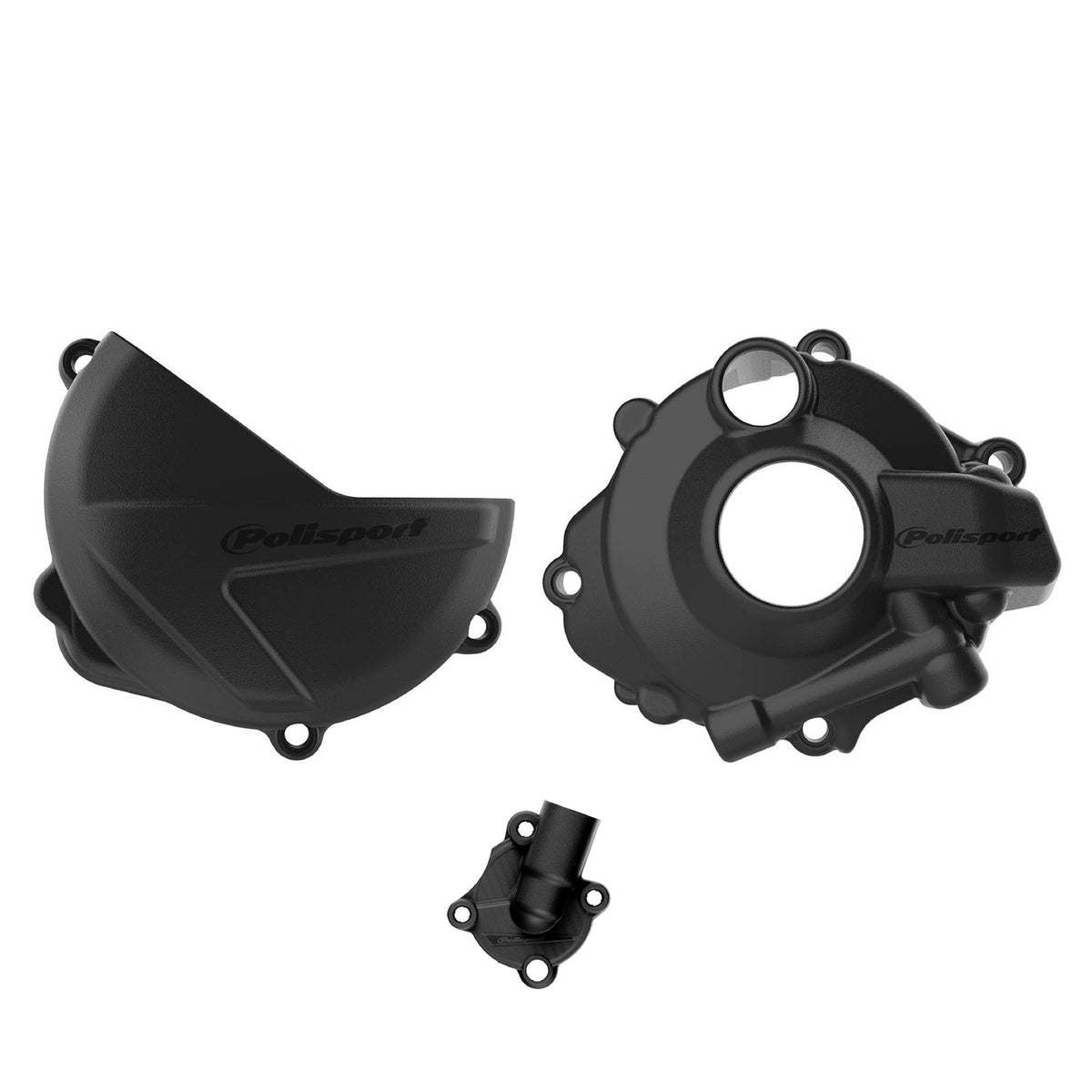 Polisport Clutch & Ignition Cover Protector Kit For Honda CRF250R (2018-2024)