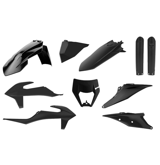 Polisport Motocross (MX) Replica Plastic Enduro Kit for KTM EXC/EXC-F/XC-W/XCF-W (2020-2023) Dirt Bike
