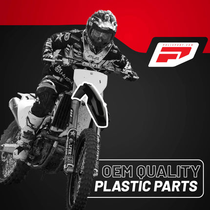Polisport Motocross (MX) Replica Plastic Kit for HUSQVARNA TC & FC (2019 - 2020) Dirt Bike – OEM Quality, Durable, Flexible & Perfect Fit – Black