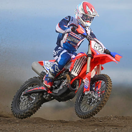 Polisport Motocross (MX) Replica Plastic Kit for BETA RR 2T & 4T (2020–2022) Dirt Bike – OEM Quality, Durable, Flexible & Perfect Fit – Red/White