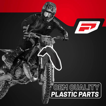 Polisport Full Enduro Replica Plastic Kit GasGas EC/EC-F (2021-2023) - OEM Black