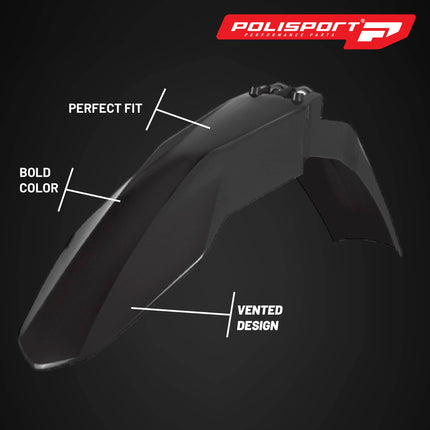 Polisport Full Enduro Replica Plastic Kit GasGas EC/EC-F (2021-2023) - OEM Black