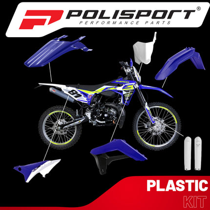 Polisport Motocross (MX) Replica Plastic Enduro Kit for Sherco SC/SC-F (2019-23) Dirt Bike
