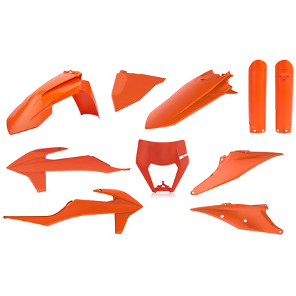 Polisport Motocross (MX) Replica Plastic Enduro Kit for KTM EXC/EXC-F/XC-W/XCF-W (2020-2023) Dirt Bike