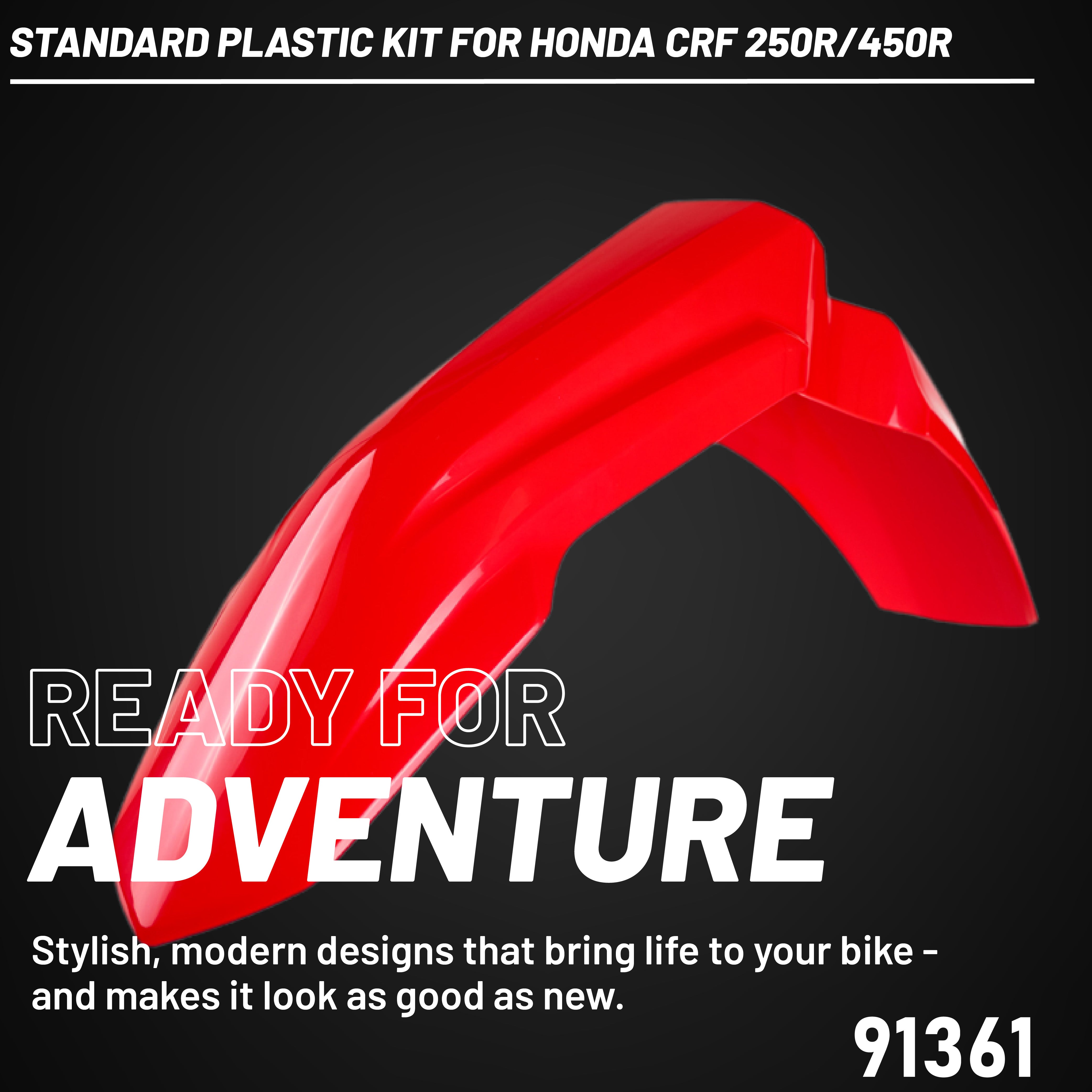 Polisport full kit Honda CRF450R(21->)/CRF250R(22)