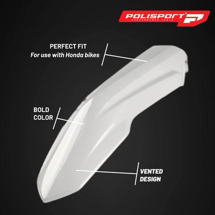 Polisport Full Replica Plastic Kit Honda CRF 250R (22-24) CRF 450R (21-24) White